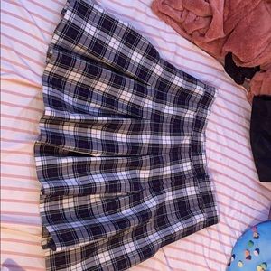 Plaid skirt